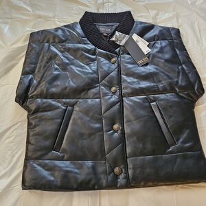 Truth Black Quilted Vest